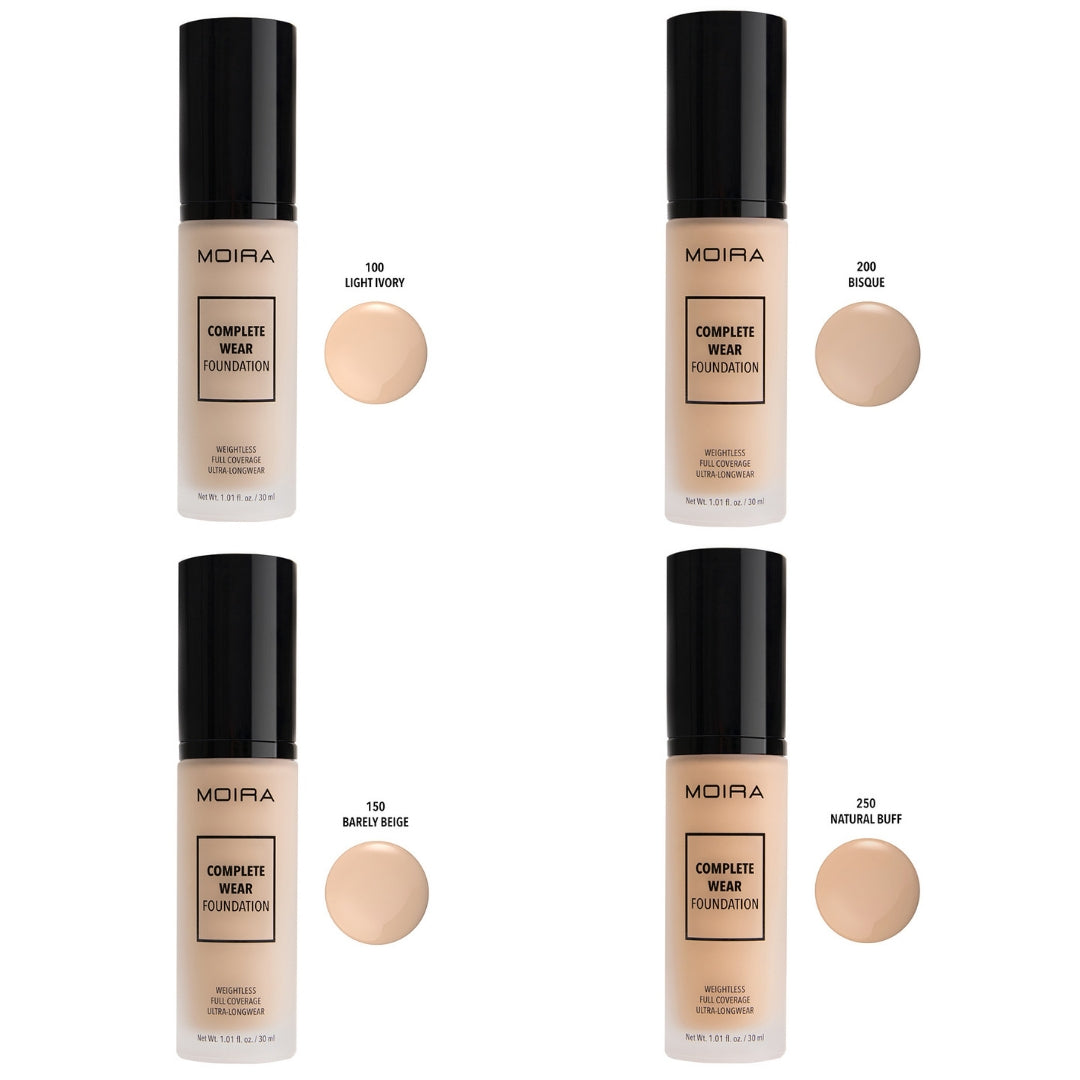 Moira Complete Wear Foundation 375 (Medium Beige)