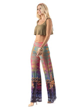 Load image into Gallery viewer, High Waist Flare Pants - Tie Dye Print