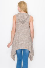 Load image into Gallery viewer, Sleeveless Hooded Top - Mocha