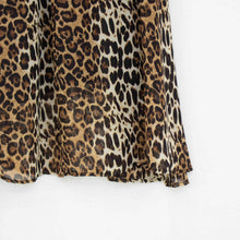 Load image into Gallery viewer, Animal Print Flare Midi Skirt